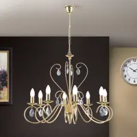 Chandelier with metal arms OLU16588