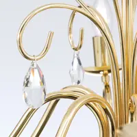 Chandelier with metal arms OLU16588