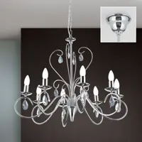 Chandelier with metal arms OLU16588