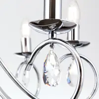 Chandelier with metal arms OLU16588