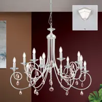 Chandelier with metal arms OLU16706+6