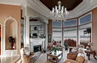Living Room  Cut Glass Crystal Chandelier EL68124301TB