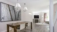 Chandelier with Shades L-FLO-01