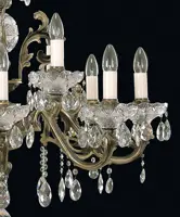 Brass chandelier EL8501201PT