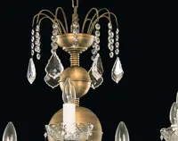 Chandelier with metal arms EL9001802PT