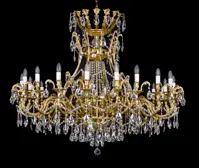 Brass chandelier luxury L367CLN