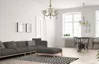 Chandelier cast brass L16149CE