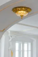 Chandelier cast brass L16156