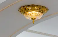 Chandelier cast brass L16156