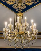 Chandelier cast brass L311CLN