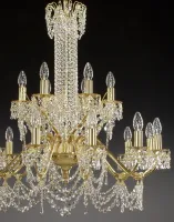 Chandelier - metal arms AL085
