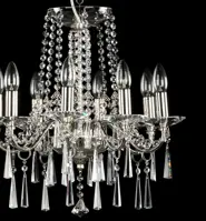 Chandelier with metal arms AL100