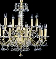 Chandelier with metal arms AL102
