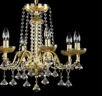Chandelier with metal arms AL103