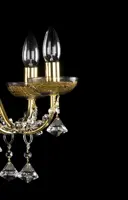 Chandelier with metal arms AL103