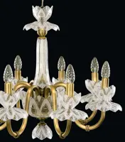 Chandelier with metal arms EL605819MPT