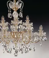 Chandelier with metal arms EL900901