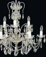 Chandelier with metal arms EL915902