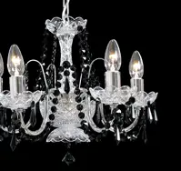 Chandelier with metal arms TX234080005