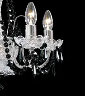 Chandelier with metal arms TX234080005