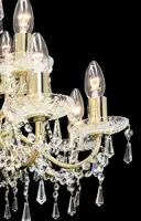 Chandelier with metal arms TX241000012