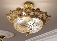 Ceiling Light Brass AL212