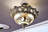Ceiling Light Brass AL213