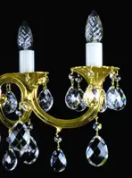Chandelier cast brass L334CLN