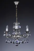 Brass chandeliers with trimmings L345CLN