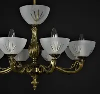 Chandelier brass LW214081200G
