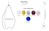 Design pendant light Muutos M