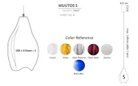 Design pendant light Muutos S