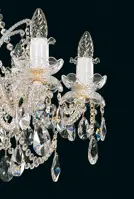 Traditional Crystal Chandeliers EL111645 - candle detail