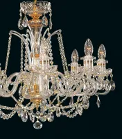 Cut glass crystal chandelier EL633895