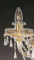 Cut glass crystal chandelier EL650603
