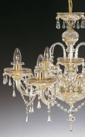 Cut glass crystal chandelier EL650603