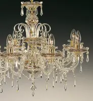Cut glass crystal chandelier EL650803