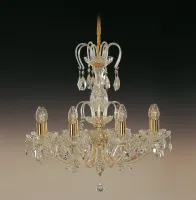 Cut glass crystal chandelier EL660819