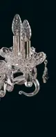 Cut glass crystal chandelier EL661819