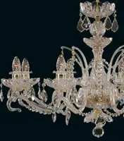 Cut glass crystal chandelier EL663819