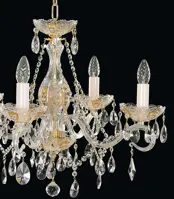 Cut glass crystal chandelier EL687402