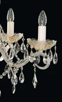 Cut glass crystal chandelier EL687402