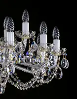 Traditional Crystal Chandeliers L059CE - candle detail