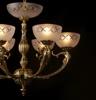 Art Nouveau chandelier AL206