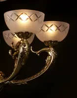 Art Nouveau chandelier AL206