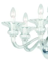Glass chandelier Odetta 8 Ni
