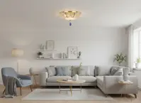 Flush Ceiling Light L16266CLN