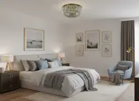 Flush Ceiling Light L226CLN