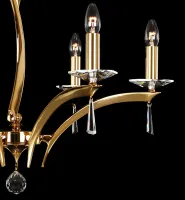 Brass chandelier LLCH06