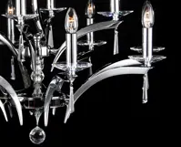 Chandelier brass LLCH12